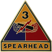 Army Combat Service Identification Badge (CSIB): Third Armored Division
