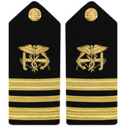 Public Health Service PHS MALE Hard Shoulder Board: Lieutenant Commander