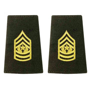 Army AGSU Small Epaulet: Command Sergeant Major