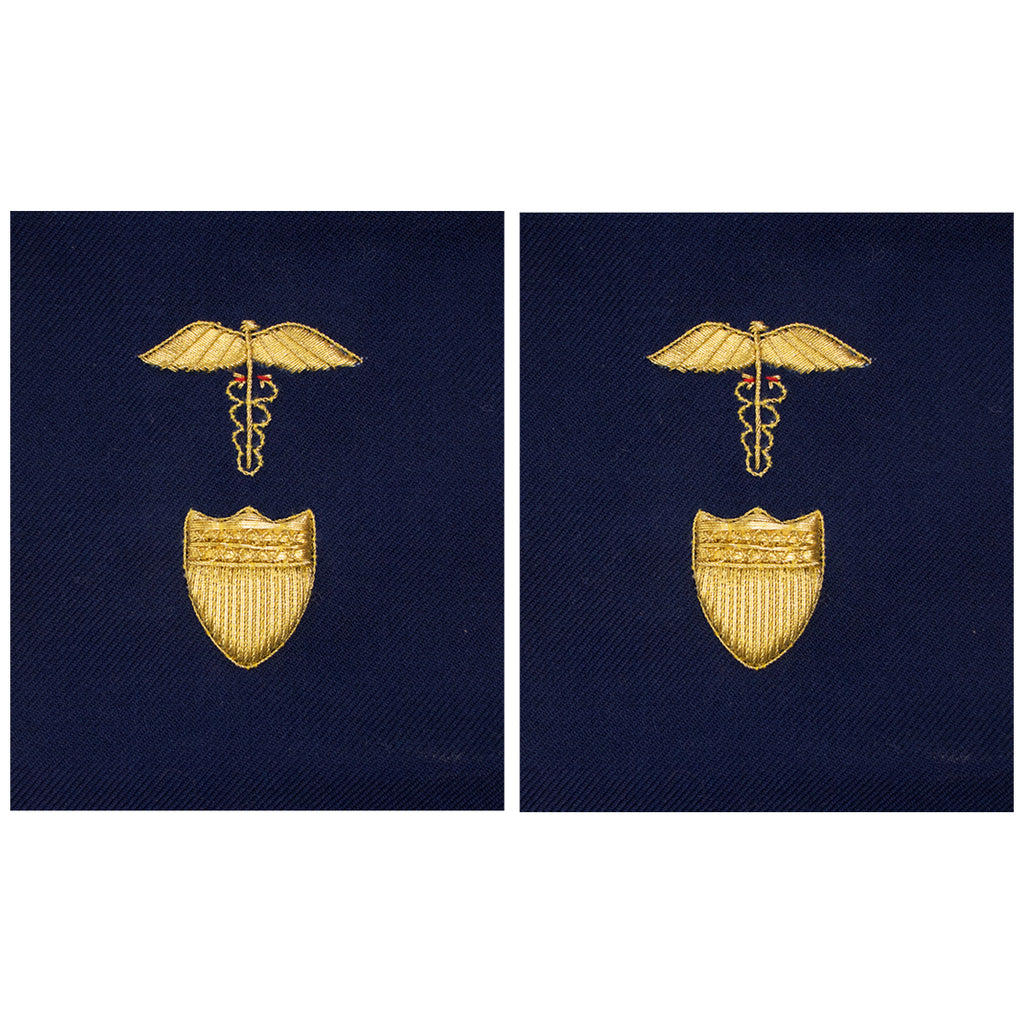Coast Guard Sleeve Device: Serge Warrant Officer Medical Administration
