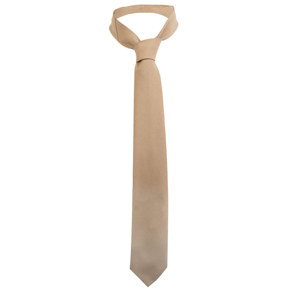 Tie: 4-in-Hand - khaki, extra long