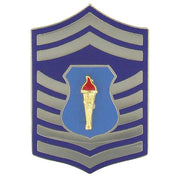 Air Force JROTC Chevron: Senior Master Sergeant