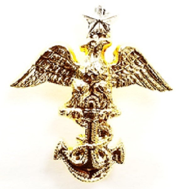 Navy JROTC Collar Device: Cadet Senior Chief Petty Officer