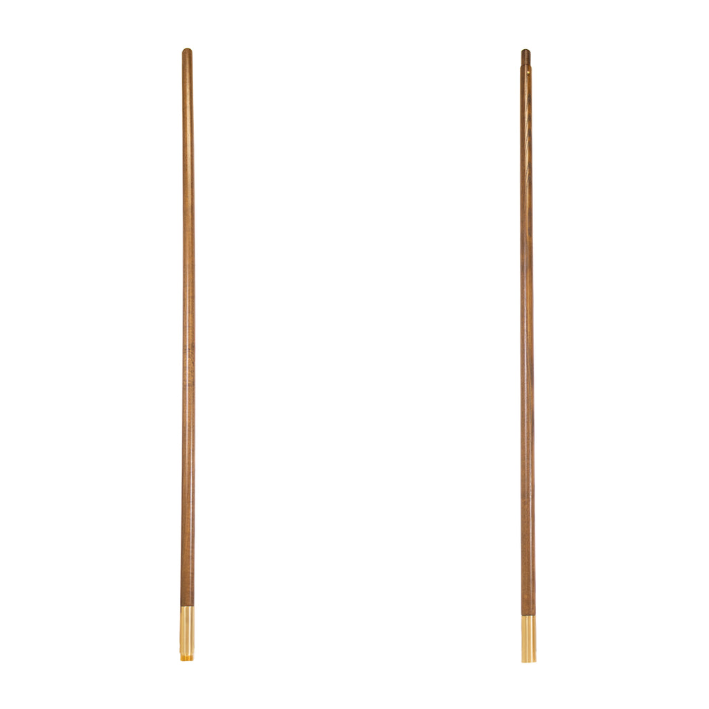 Flag Pole: Oak - Jointed - 8 foot by 1 inch