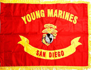 Young Marines Unit Flag