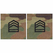 Army ROTC OCP Rank w/hook closure : Sergeant First Class (SFC)