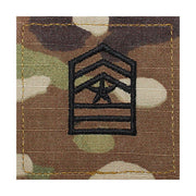 Army ROTC OCP Rank w/hook closure : Sergeant Major (Sgt Maj)