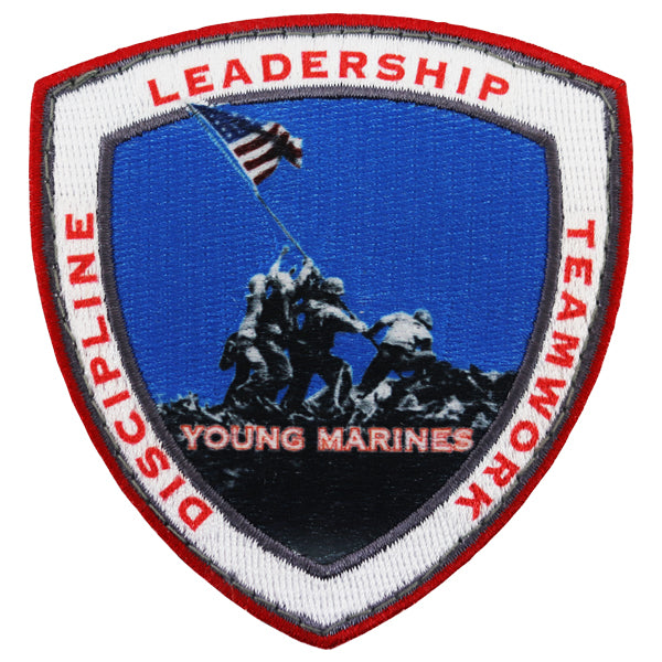 Young Marines Iwo Jima Patch With Velcro
