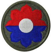 Army Patch: 9th Infantry Division - color
