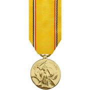 Miniature Medal-24k Gold Plated: American Defense