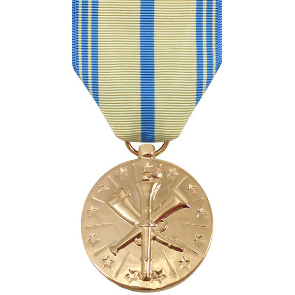 Full Size Medal: National Guard Armed Forces Reserve - 24k Gold Plated