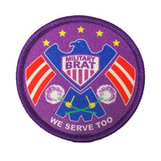 Military Brat Achievement Patch: We Serve Too