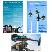 Civil Air Patrol: Cadet Protection Policy Posters (set of 3)