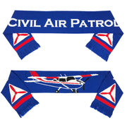 Civil Air Patrol: Knit Scarf with fringe