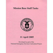 Civil Air Patrol Training Materials: Mission Base Staff Tasks