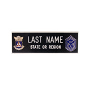 Civil Air Patrol Blazer Name Plate: SMSGT