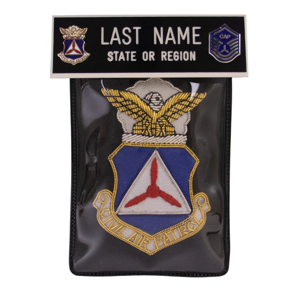 Civil Air Patrol Blazer Name Plate Kit: MSGT