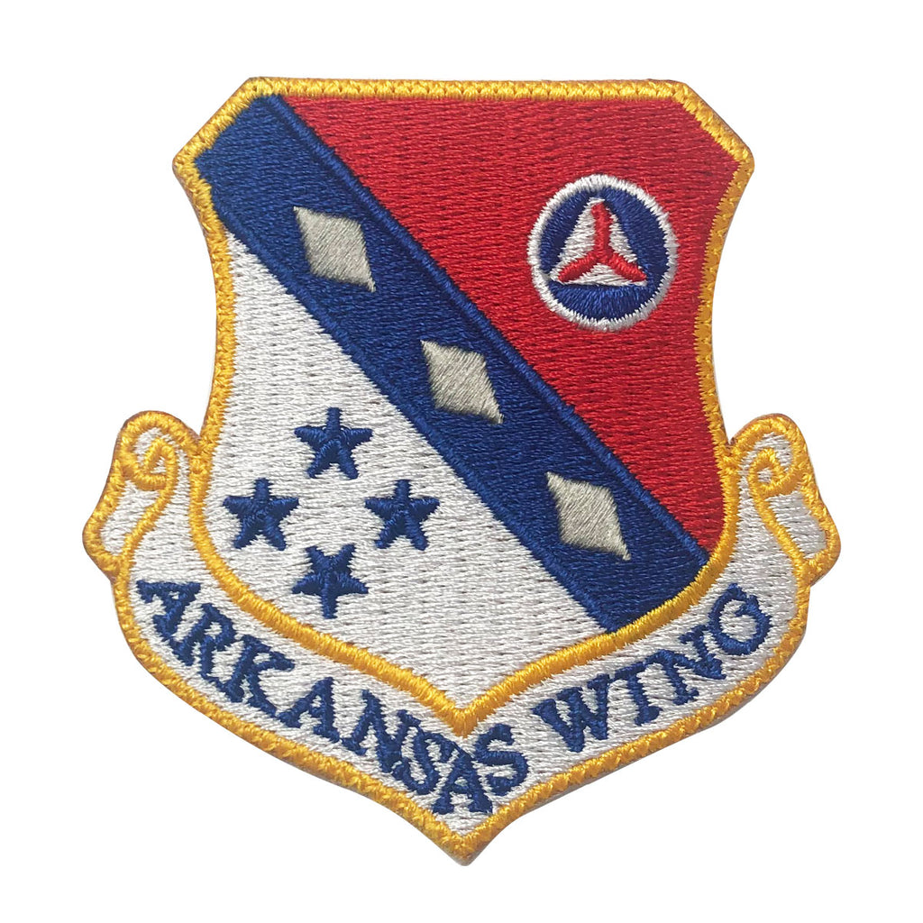 Civil Air Patrol Patch: Arkansas Wing w/ HOOK