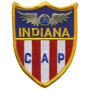 Civil Air Patrol Patch: Indiana Wing w/ HOOK
