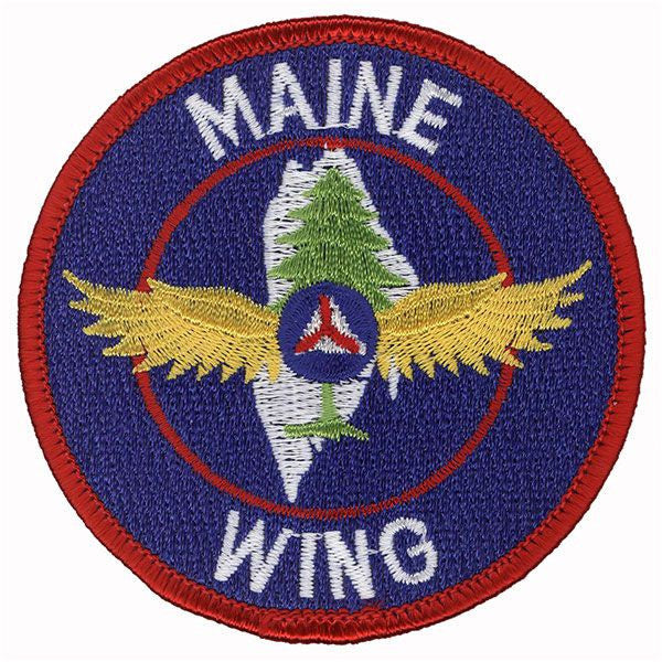 Civil Air Patrol Patch: Maine Wing w/ HOOK