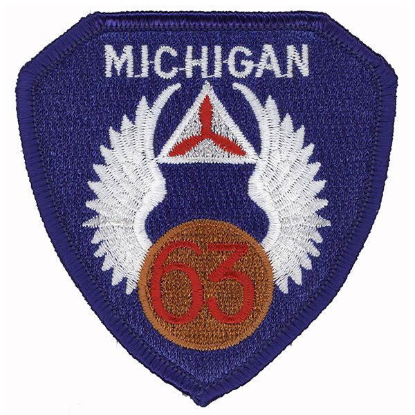 Civil Air Patrol Patch: Michigan Wing w/ HOOK