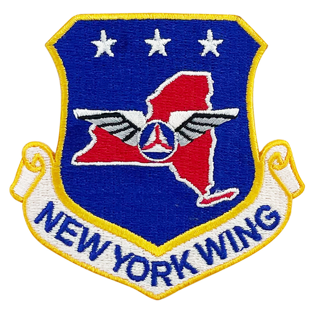 Civil Air Patrol Patch: New York Wing w/ HOOK