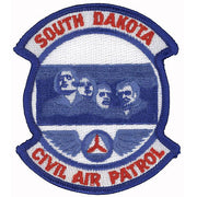 Civil Air Patrol Patch: South Dakota Wing w/ HOOK