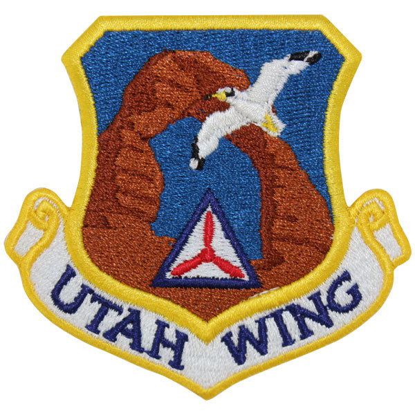 Civil Air Patrol Patch: Utah Wing w/ HOOK