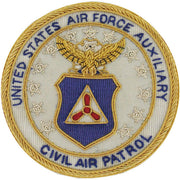 Civil Air Patrol Mess Dress: CAP Seal - bullion embroidered