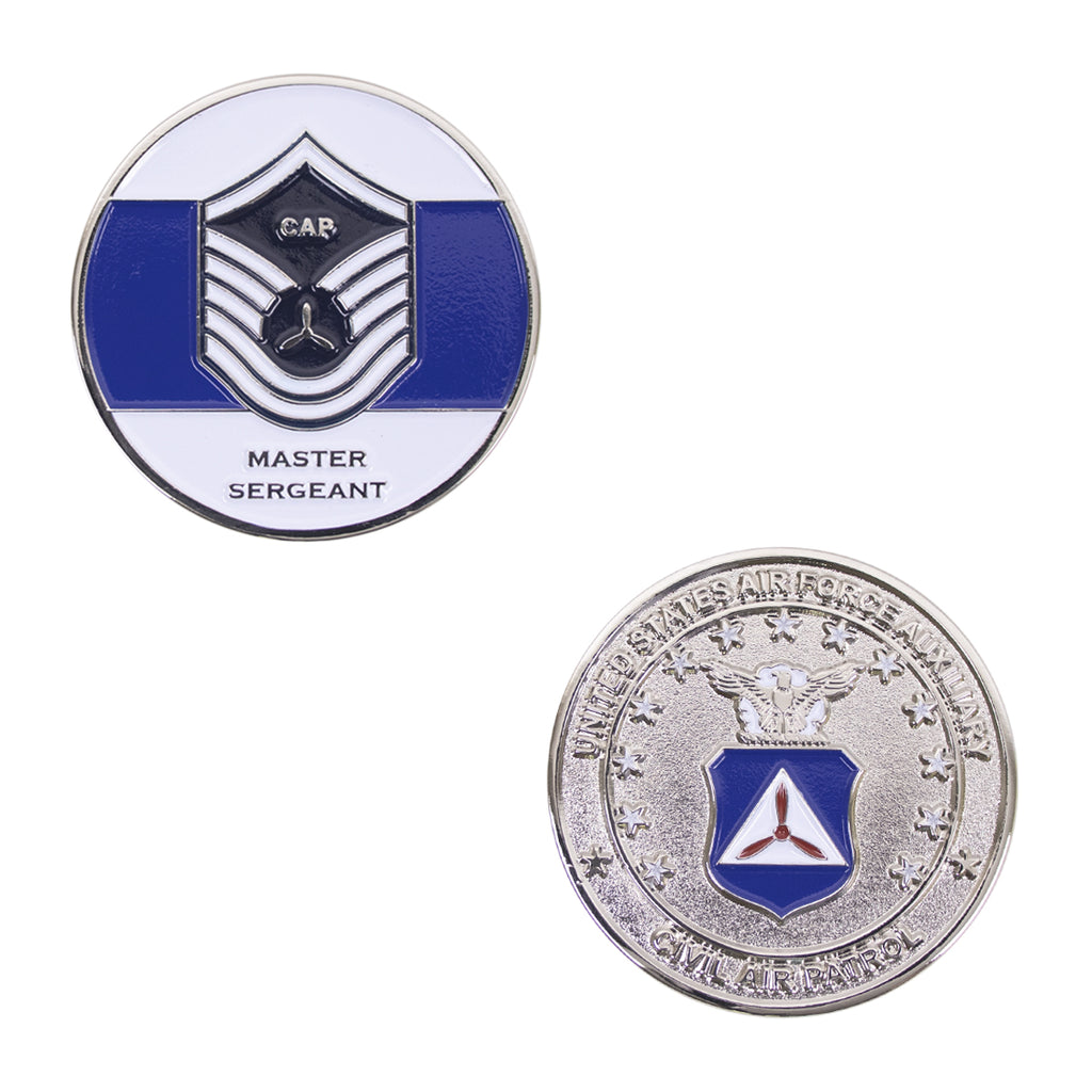 Civil Air Patrol: Master SGT NCO Coin