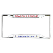 Civil Air Patrol License Plate: Search and Rescue License Plate Frame