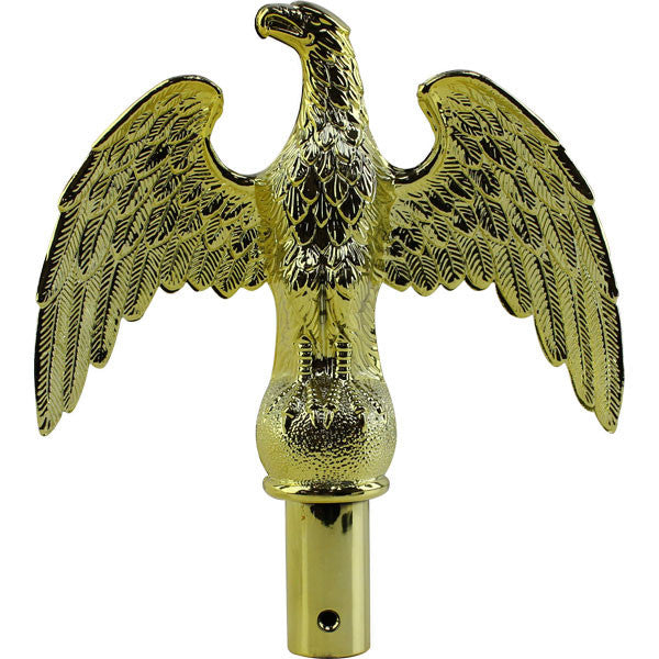 Civil Air Patrol Flag Pole Accessories: Eagle - gold plated