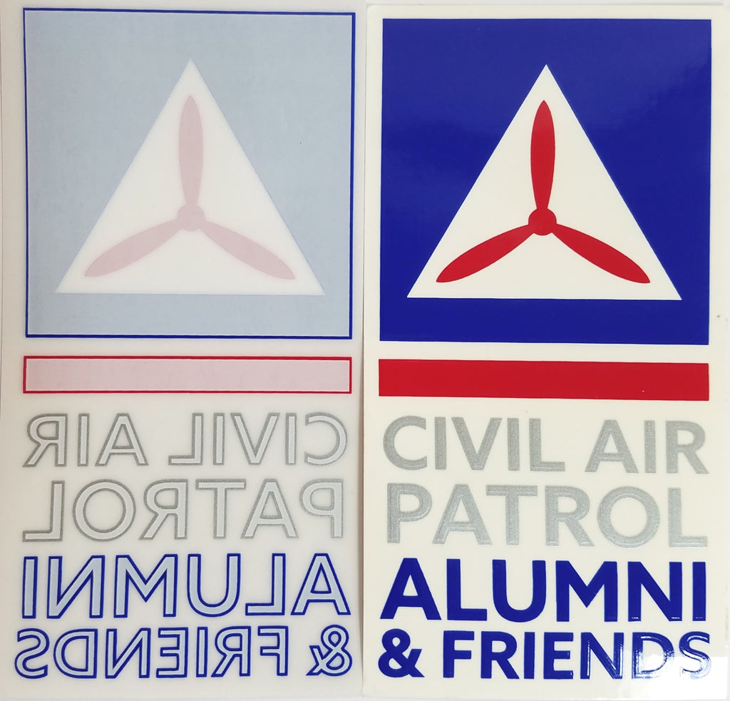 Civil Air Patrol: Alumni Window Cling