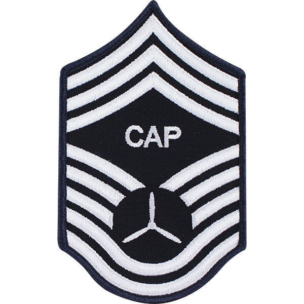 Civil Air Patrol: Senior Member NCO CMSGT Embr Chevrons small