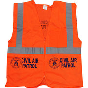 Civil Air Patrol Orange Reflective Vest - ANSI Class II Approved