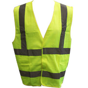 Civil Air Patrol Lime Yellow Reflective Vest - ANSI Class II Approved
