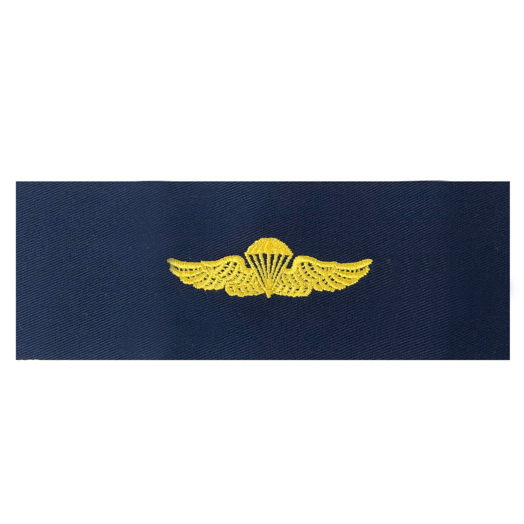 Civil Air Patrol:  Insignia - Navy Parachutist on Cloth (New Insignia)