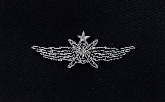 Civil Air Patrol:  Insignia - Air Force Cyberspace Operator (Senior) on Cloth (New Insignia)