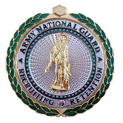 Army ID Badge: ARNG Recruiting and Retention: Senior - mirror finish