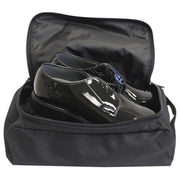 Black Polyester Shoe Bag