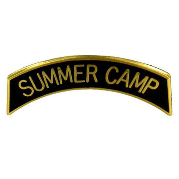 Army ROTC Arc Tab: Summer Camp - gold plated