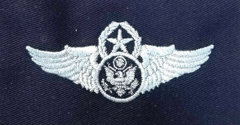 Civil Air Patrol Cloth Insignia: Air Force MASTER AIRCREW MEMBER (New Insignia)