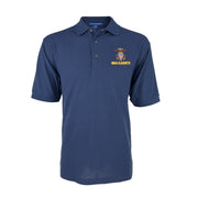 Men's Navy Blue Short Sleeve Polo Shirt Embroidered With Sea Cadet Logo