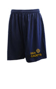 SEA CADET - PT SHORTS NAVY BLUE WITH COMPASS ROSE