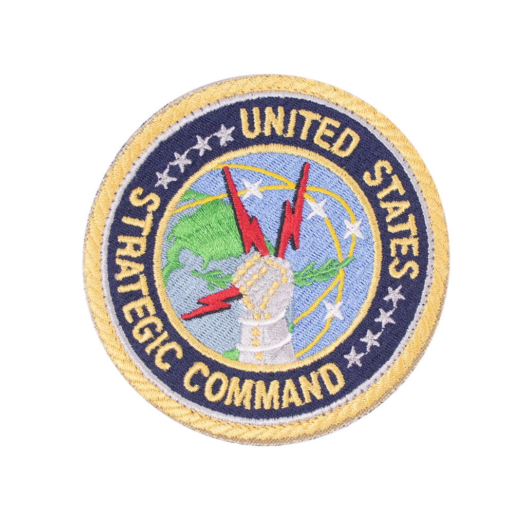 Patch: United States Strategic Command - color with hook closure