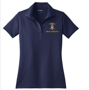 Women's True Navy Short Sleeve Polo Shirt Embroidered With Sea Cadets logo