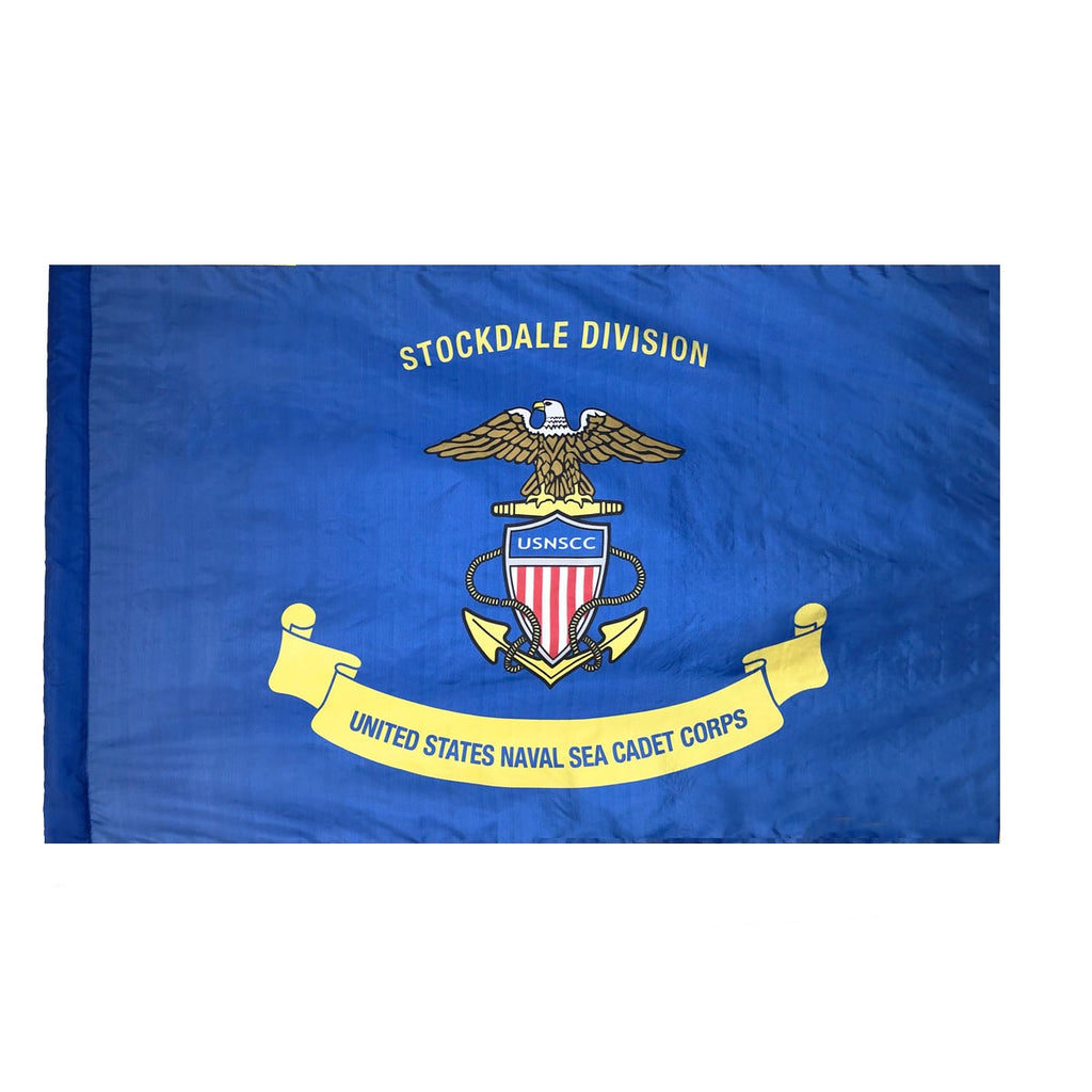 USNSCC Naval Sea Cadet Corps Unit Flag - Printed Single Sided