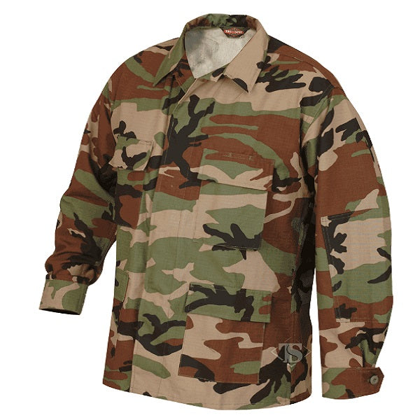 Tru Spec Camouflage Uniform:  Adult BDU Shirt  - Battle Dress Uniform