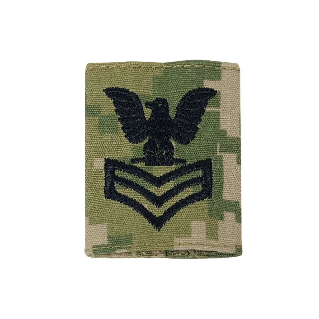USNSCC / NLCC - PO1 with (3 Stripes) Parka Tab Embroidered on Type III