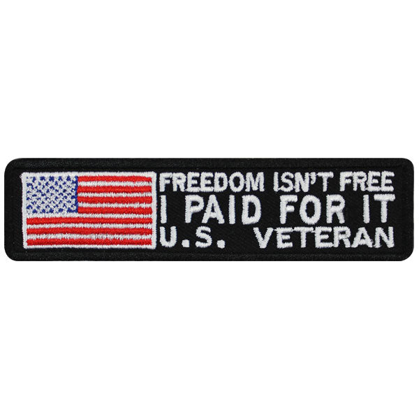 Veteran Patch: Freedom Isn't Free